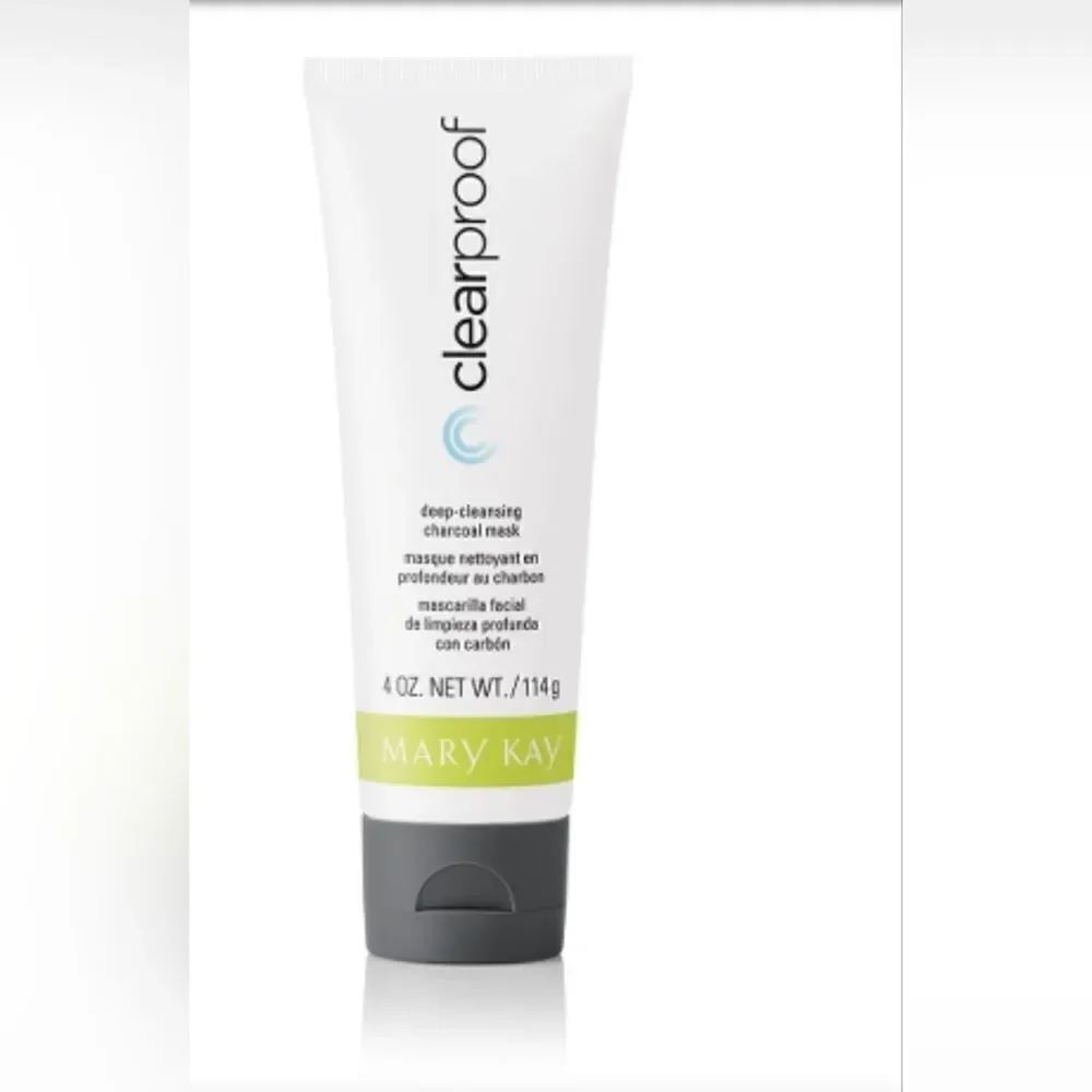 NIB Mary Kay Clearproof Deep-Cleansing Charcoal Mask 4 oz.Net.Wt./114g